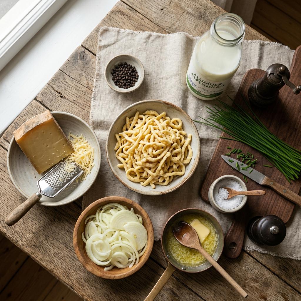 Spätzleteig zubereiten