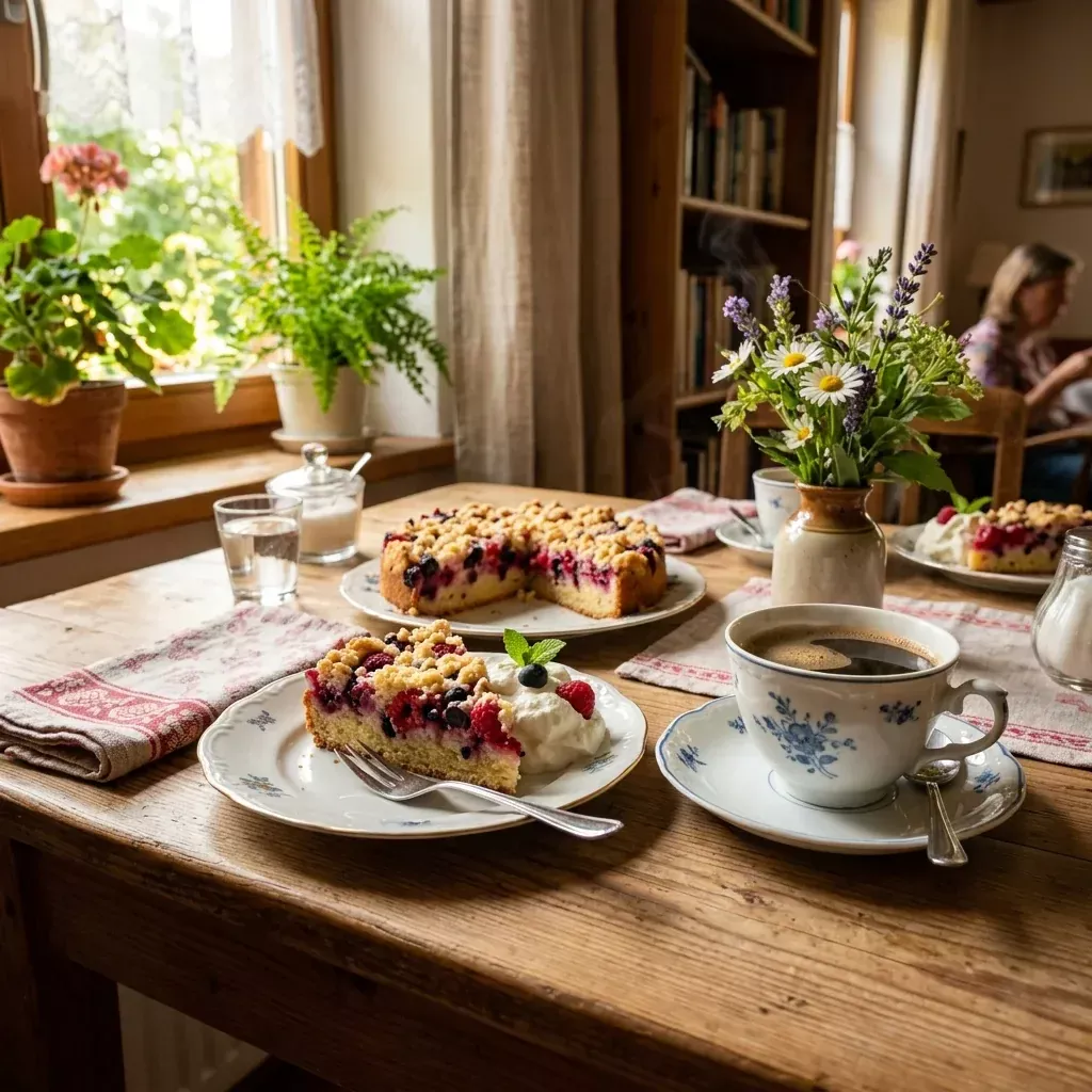 Die deutsche Kaffee-und-Kuchen-Tradition