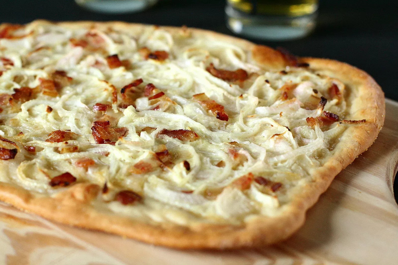 Elsässer Flammkuchen