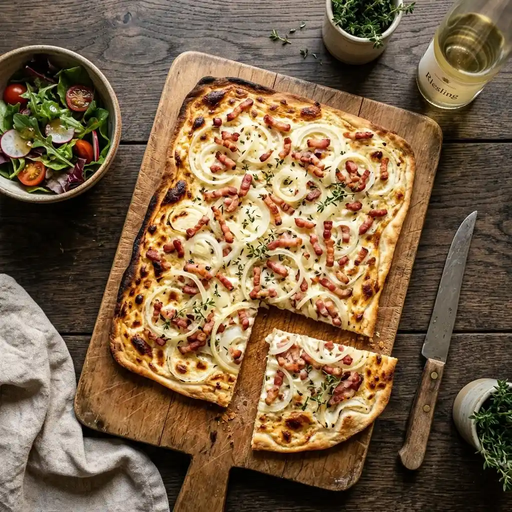 Elsässer Flammkuchen