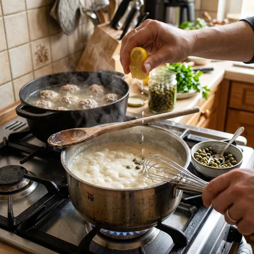 Kapernsauce kochen