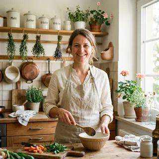 Maria Hoffmann — Chefredakteurin und Köchin bei Rezepte Kosmos