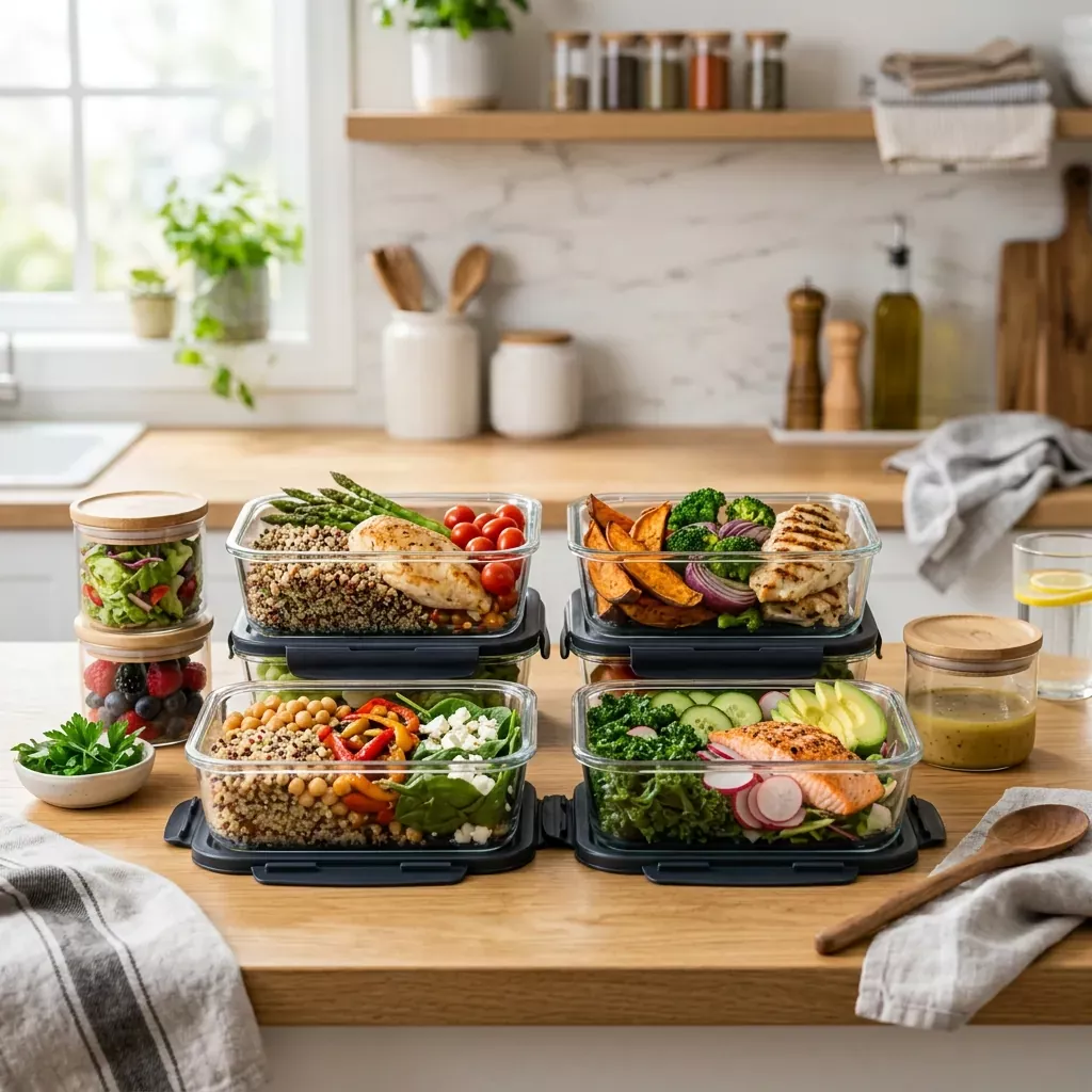 Meal Prep Ideen für eine Woche