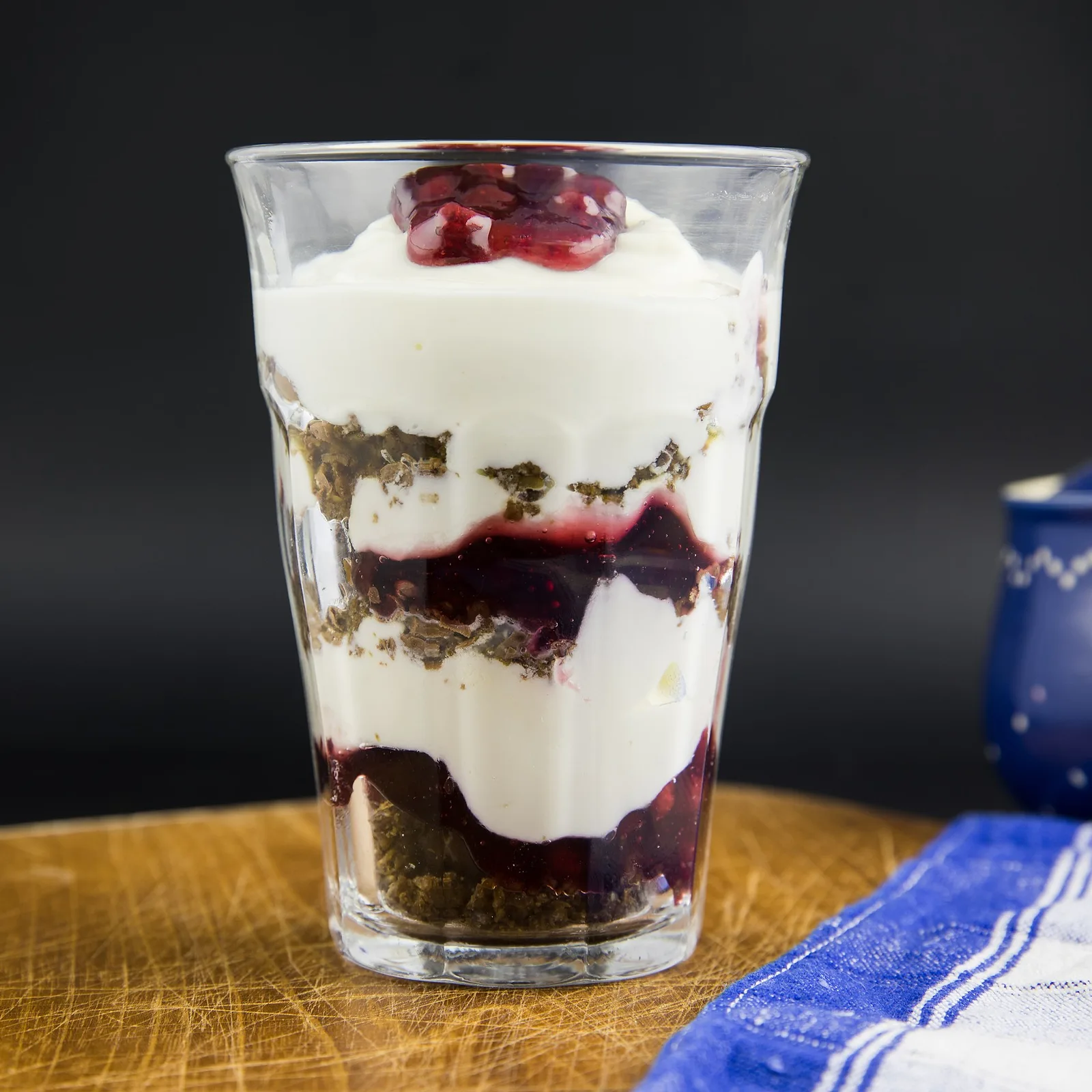 Schwarzwälder Kirsch im Glas