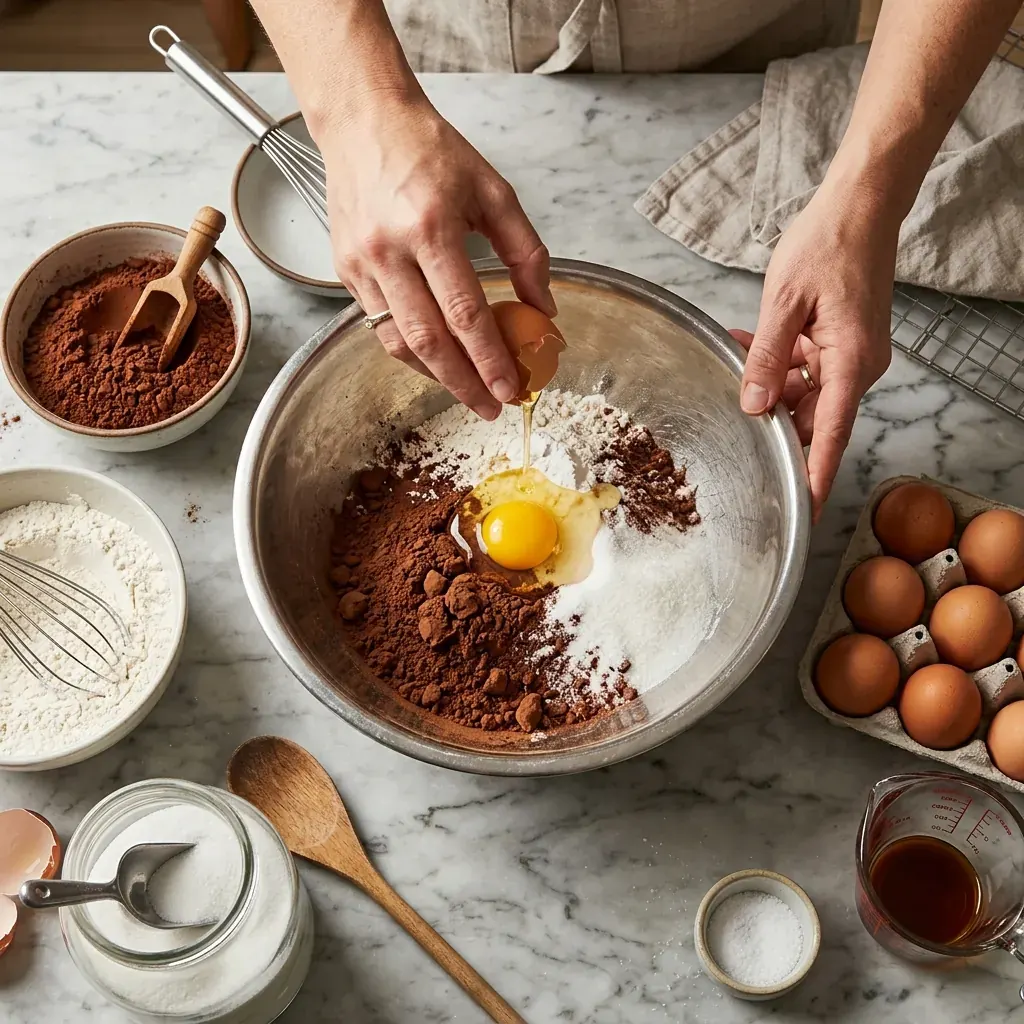 Biskuit backen